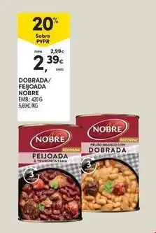 Continente Bom dia Nobre - dobrada/feijoada promoção