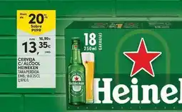 Continente Bom dia Heineken - cerveja c/alcool promoção