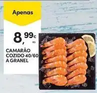 Continente Bom dia A+ - camarão cozido a granel promoção