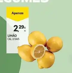 Continente Bom dia Limão promoção