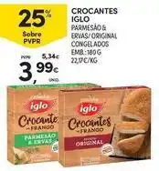 Continente Bom dia Iglo - crocantes promoção