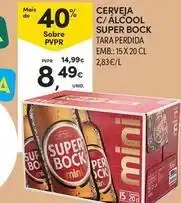Continente Bom dia Super bock - cerveja c/alcool promoção