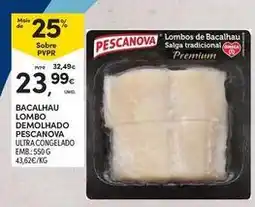 Continente Bom dia Pescanova - lombo demolhado promoção