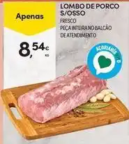 Continente Bom dia Lombo de porco s/osso promoção