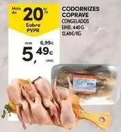 Continente Bom dia Codorniz coprave promoção
