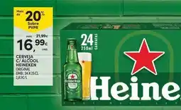 Continente Bom dia Heineken - cerveja c/alcool original promoção