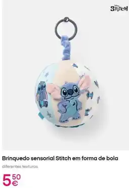 Pepco Forma+ - brinquedo sensorial stitch em forma de bola promoção