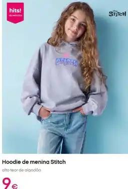 Pepco Hoodie de menina stitch promoção