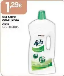 Intermarché Apta - gel ativo com lixivia promoção