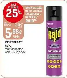 Intermarché Raid - inseticida promoção