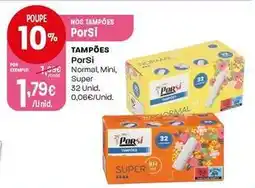 Intermarché Porsi - tampões promoção