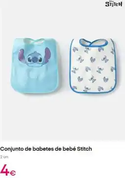 Pepco Conjunto de babetes de bebe stitch promoção