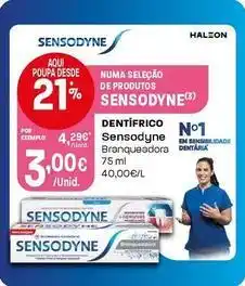 Intermarché Sensodyne - dentifrico promoção