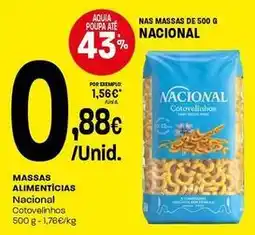 Intermarché Nacional - massas alimenticias promoção