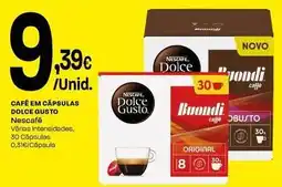 Intermarché Nescafé - cafe em capsulas dolce gusto promoção