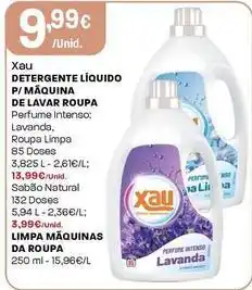 Intermarché Xau - detergente líquido p/maquina de lavar roupa promoção