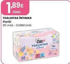 Intermarché Porsi - toalhitas íntimas promoção
