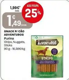 Intermarché Purina - snack para cão adventuros promoção