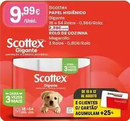 Intermarché Scottex - papel higiénico promoção