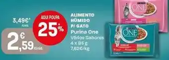 Intermarché Purinaone - alimento húmido p/ gato promoção