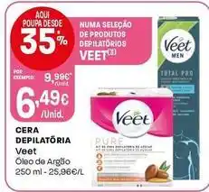 Intermarché Veet - cera depilatoria promoção