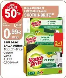 Intermarché Scotch-brite - esfregão salva promoção