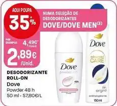 Intermarché Dove - desodorizante roll-on promoção