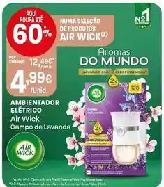 Intermarché Air wick - ambientador elétrico campo de lavanda promoção