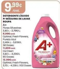 Intermarché A+ - detergente líquido p/maquina de lavar roupa promoção