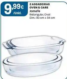 Intermarché Jomafe - 2 assadeiras oven & care promoção