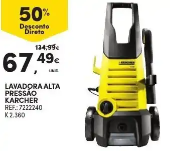 Continente Lavadora Alta Pressão Karcher promoção