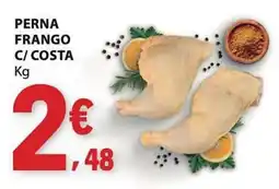 E.Leclerc Perna frango c/ costa promoção