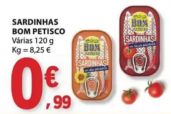 E.Leclerc sardinhas bom petisco promoção