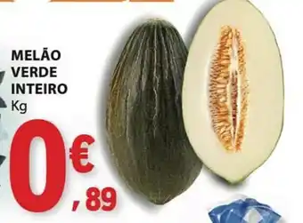 E.Leclerc melão verde inteiro promoção