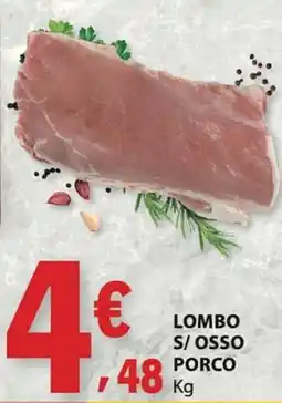 E.Leclerc Lombo s/ osso porco promoção