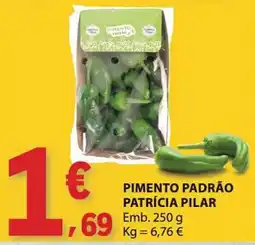 E.Leclerc Pimento padrão patrícia pilar promoção