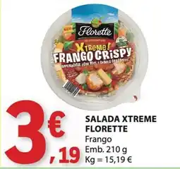 E.Leclerc Salada xtreme florette frango promoção