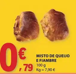 E.Leclerc Misto de queijo e fiambre promoção