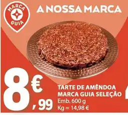 E.Leclerc tarte de amêndoa marca guia seleção promoção