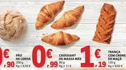 E.Leclerc croissant de massa mãe promoção