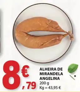 E.Leclerc Alheira de mirandela angelina promoção