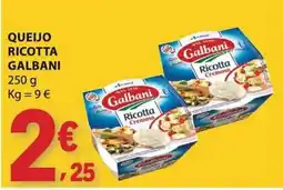 E.Leclerc Queijo ricotta galbani promoção