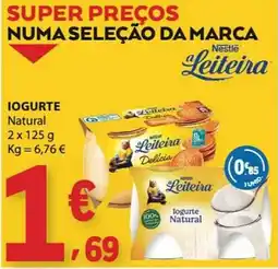 E.Leclerc Iogurte natural leiteira promoção