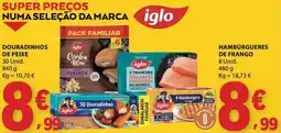 E.Leclerc Douradinhos de peixe iglo promoção