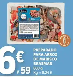 E.Leclerc Preparado para arroz de marisco brasmar promoção