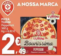 E.Leclerc Pizza turini pepperoni promoção
