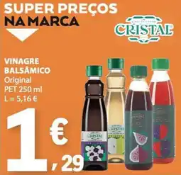 E.Leclerc Vinagre balsâmico original cristal promoção
