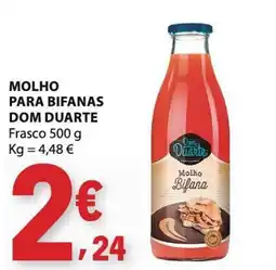 E.Leclerc molho para bifanas dom duarte promoção