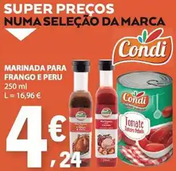 E.Leclerc Marinada para frango e peru condi promoção