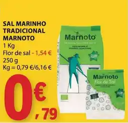 E.Leclerc Sal marinho tradicional marnoto promoção